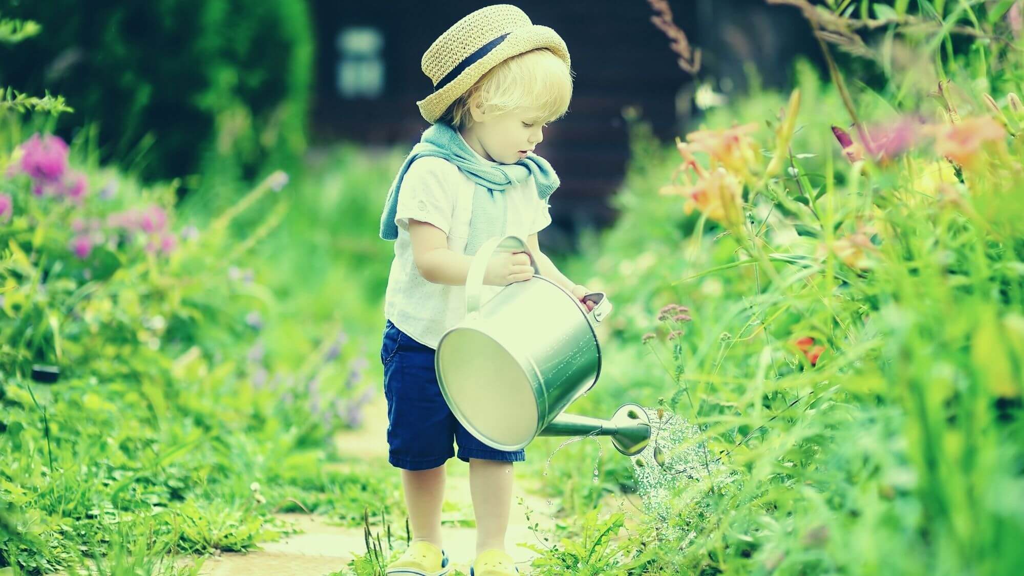ילד בגינה – ביטוח לגינה בבית משותף